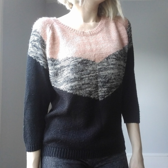 MM Couture Sweaters - *CLEARANCE* MM Couture Geometric Sweater